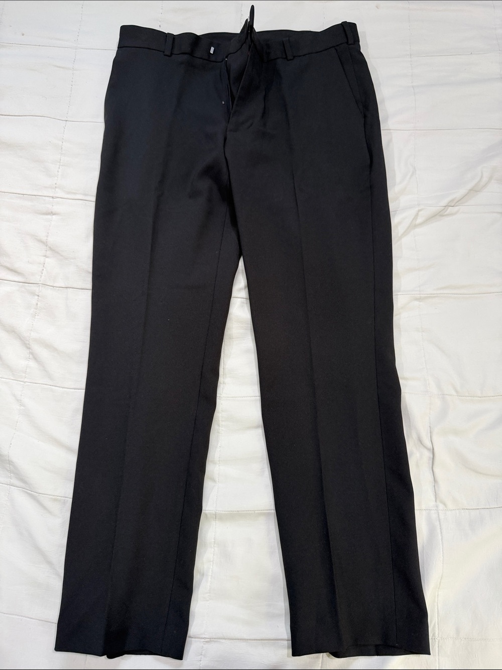 Van Heusen Black Dress Pants - Straight Leg